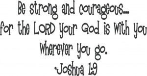 Your God Is With You | Wall Decals