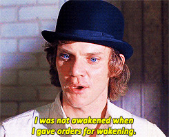 ... Clockwork Orange Stanley Kubrick Malcolm McDowell Alex DeLarge *aco