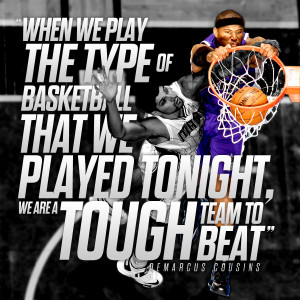demarcus cousins quote art created for kings instagram facebook ...