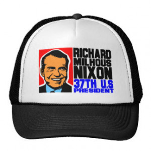 RICHARD MILHOUS NIXON TRUCKER HATS