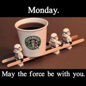 Monday #Starbucks #MTFBWY #StarWars #Coffee