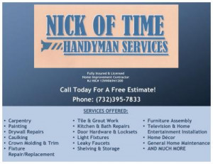 Nick of Time Handyman Services