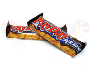 this may be my favorite candy bar the payday candy bar peanuts around ...