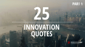 Free PowerPoint Quotes - Innovation