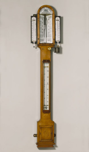 Fitzroy's storm barometer, English, 1871-1880.