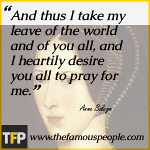 Anne Boleyn Quote