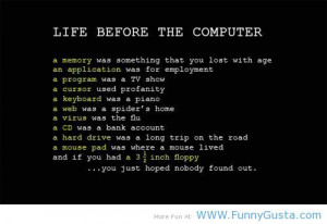 life before computers