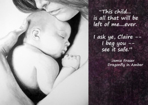 ... .. is all that will be left of me.... ever. Dragonfly in Amber quote