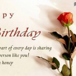 Love You Honey Happy Birthday