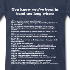 You know you've been in band too long when...