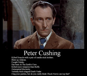 peter cushing