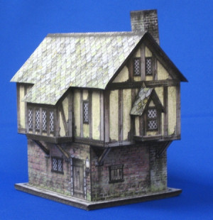 tudor house building structure fantasy medieval wargaming roleplaying ...
