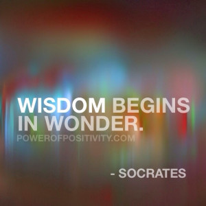 ... 15 Best Socrates Picture Quotes - Wisdom begins in wonder - Socrates