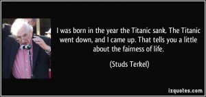 Titanic Quotes