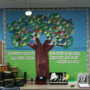 bulletin board fly high with books library spring bulletin board