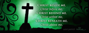 Saint Patrick Cross Facebook Cover