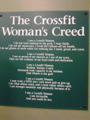 ... on my bike and toddled off to crossfit i ve heard about crossfit