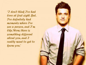 josh hutcherson romantic love quotes