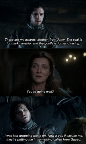 Game of Thrones Scenes + Arrested Development Quotes = Pure Magic