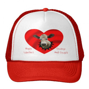Happy Valentine's Day Cowboys and Cowgirls-HAT