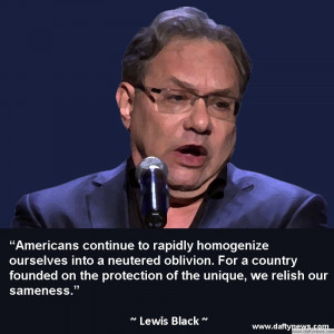 Lewis Niles Black was listed in the top 100 all-time great comedians.