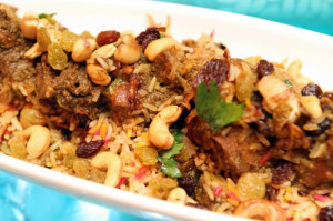 The nasi briayni gam which comes in beef, chicken and mutton is a must
