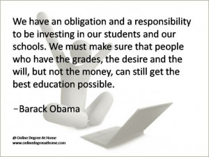 Education Quotes. We have an obligation and a responsibility to be ...