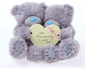 Anniversary Wishes Teddy Bear funny HD Wallpaper