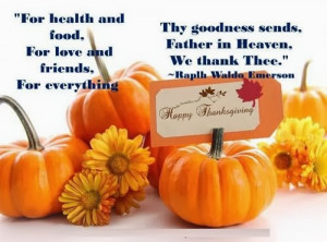 Best Thanksgiving Day Prayers and Quotes