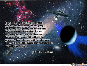 Gene Roddenberry Quote