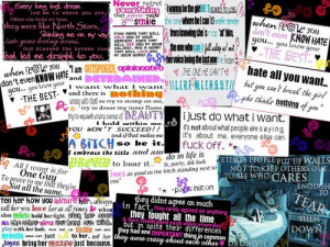 Collage quotes, quote collage, collage of quotes
