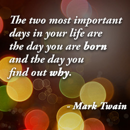 Mark Twain quote on life