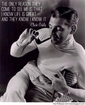 Classic Quotes: Clark Gable