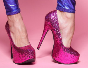 PINK AND SPARKLY Amp I Love High Heels Picture