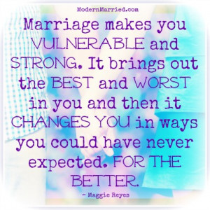 tell everyone I know we need to re-define marriage . Together as a ...