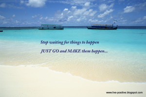 ... Life Spanish: Inspirational Quotes In Spanish With Blue Beach Picture