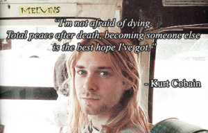 not afraid of dying. Total peace after death, becoming someone ...