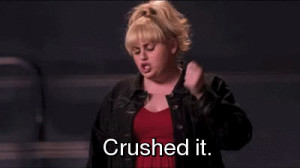 fat amy crushed it gif
