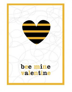 Bee my Valentine: Bees Valentines, Valentines Birthday, Valentines G ...