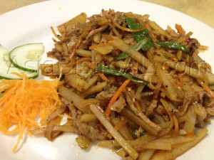 Chinese Hot and Spicy Shredded Pork