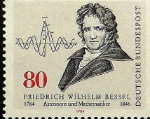 Friedrich Wilhelm Bessel 1784-1846 Astronom und Mathernatiker Germany ...