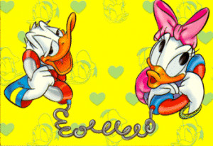 donald duck daisy duck love