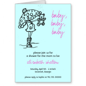 Baby Shower Invitation