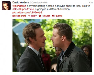 Once Upon A Time David Anders @ twitter