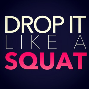 ... tags for this image include: squat, fitness, fit, motivation and quote