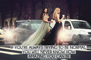 ... dresses #fabulous #walk #starbucks #blonde #brunette #friend #quote