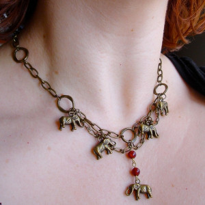 The Fifth Elephant Necklace - Discworld Jewelry - Terry Pratchett by ...