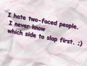 Two Faced People Quotes & Sayings