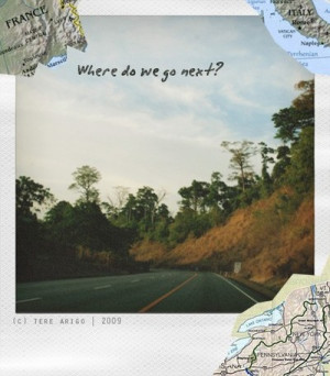sayings go travel polaroid maps france italy new york forest road road ...