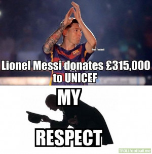 Respect Lionel Messi | Troll Football